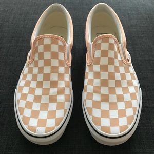 Vans Checkered Slip Ons